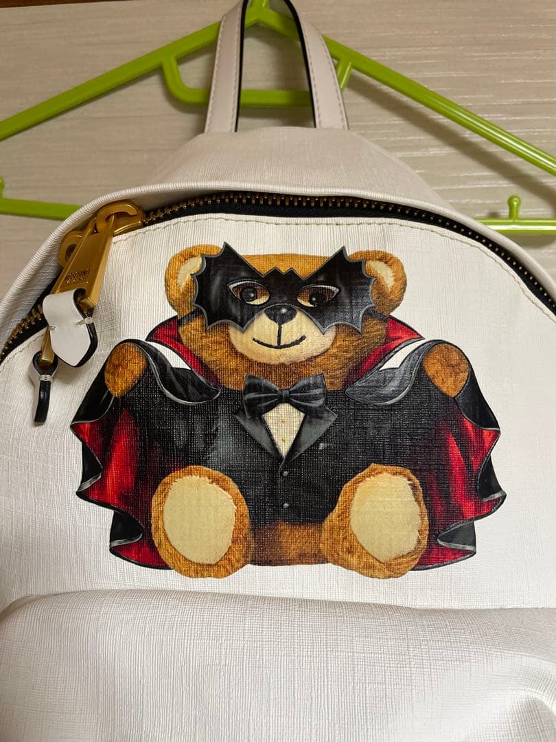 【新品同様】MOSCHINO モスキーノ バッドテディベア レザー ミニリュック