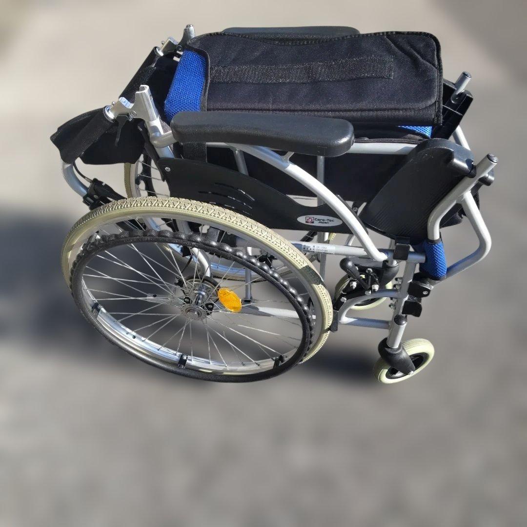 軽量車椅子 ケアテックジャパン ハピネスCA-10CU 説明書つき