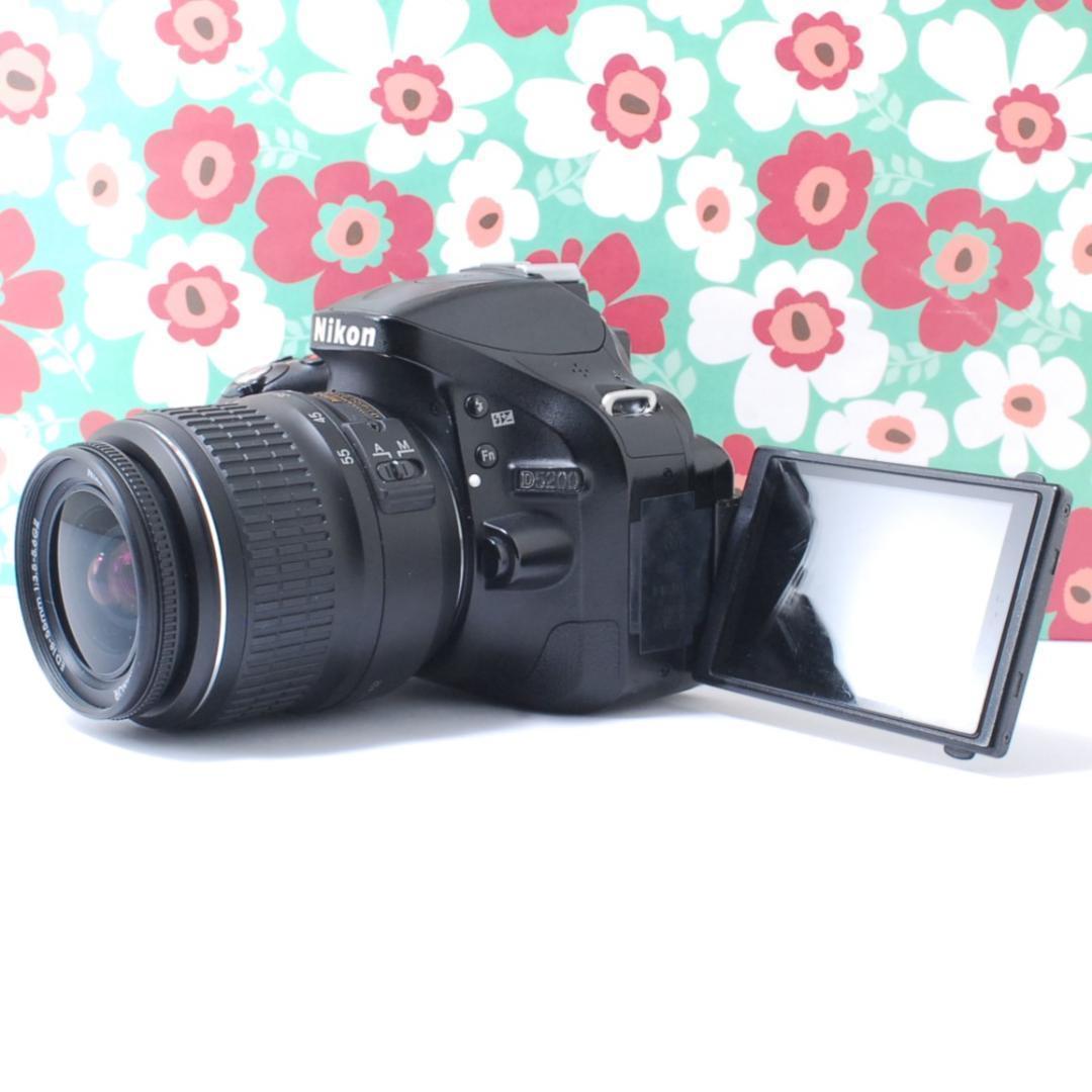 ❤️超高画質2416万画素❤️スマホ転送❤Nikon D5200❤️動画OK