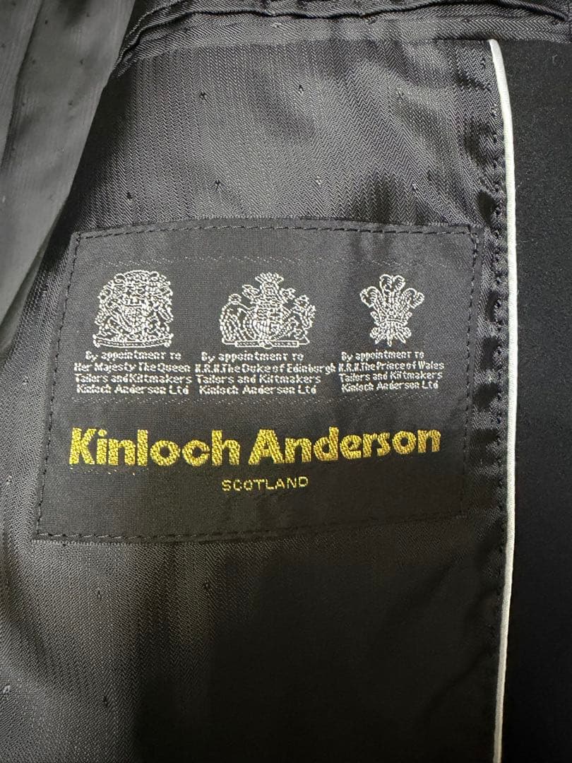Kinloch Anderson ステンカラーコート カシミヤ100% ロイヤル