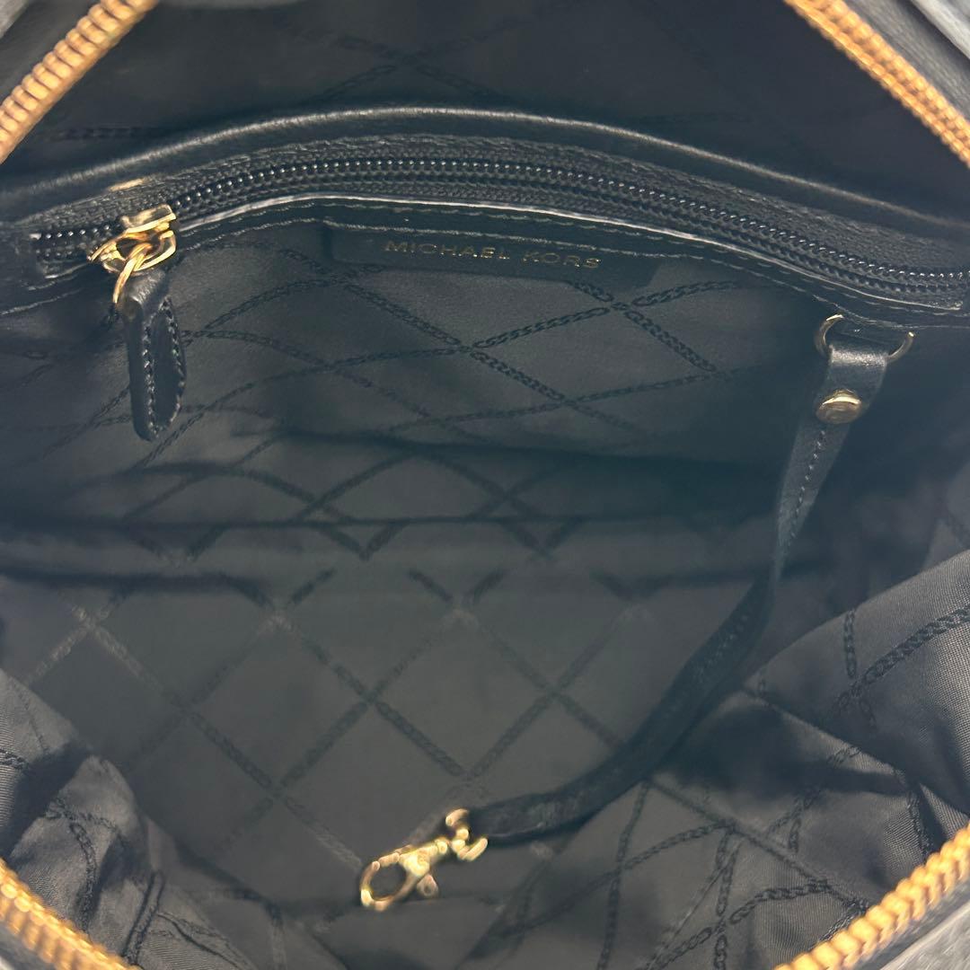 ✨美品✨ MICHAEL KORS リュック バックパック ブラック レザー
