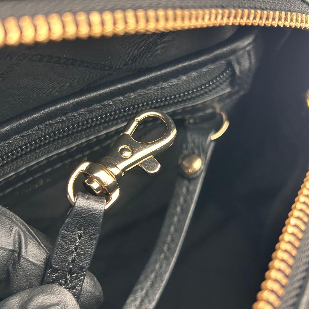 ✨美品✨ MICHAEL KORS リュック バックパック ブラック レザー