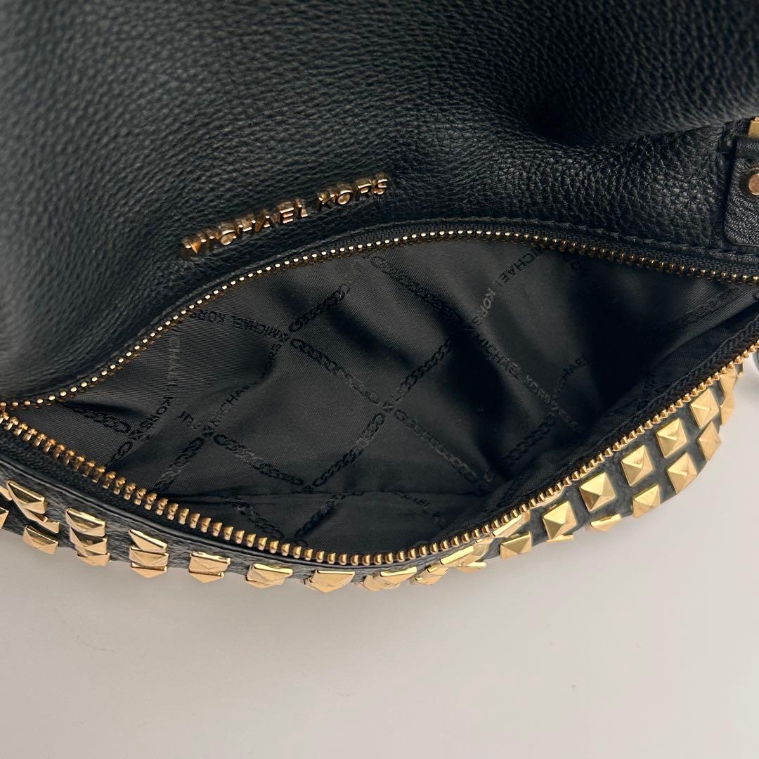 ✨美品✨ MICHAEL KORS リュック バックパック ブラック レザー