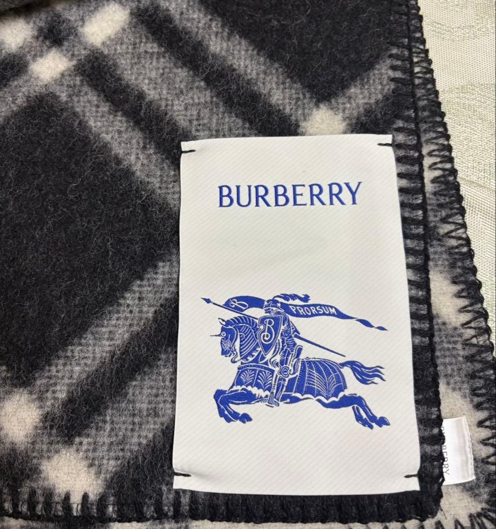 Burberry チェック　ウールマフラー