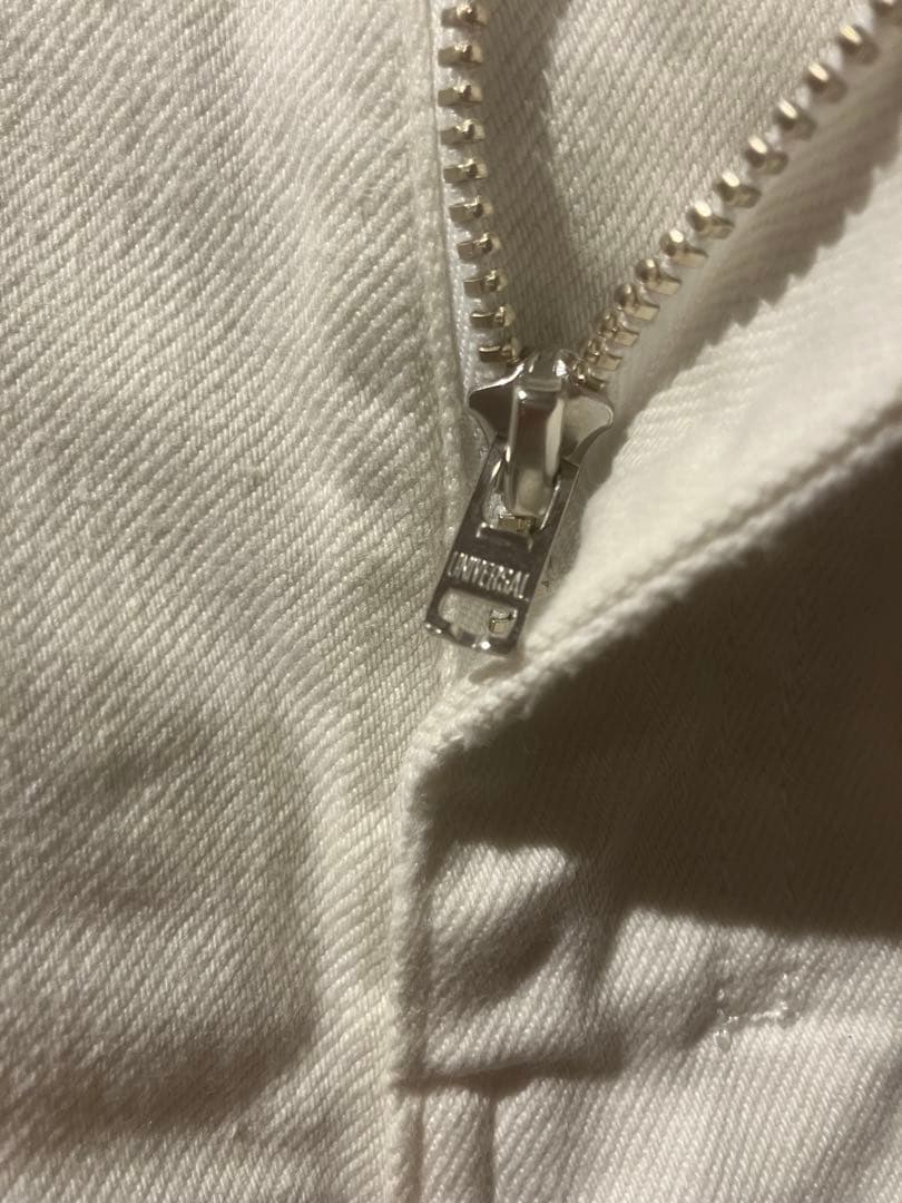 パンツ ANCELLM DAMAGE WIDE 5P DENIM PANTS