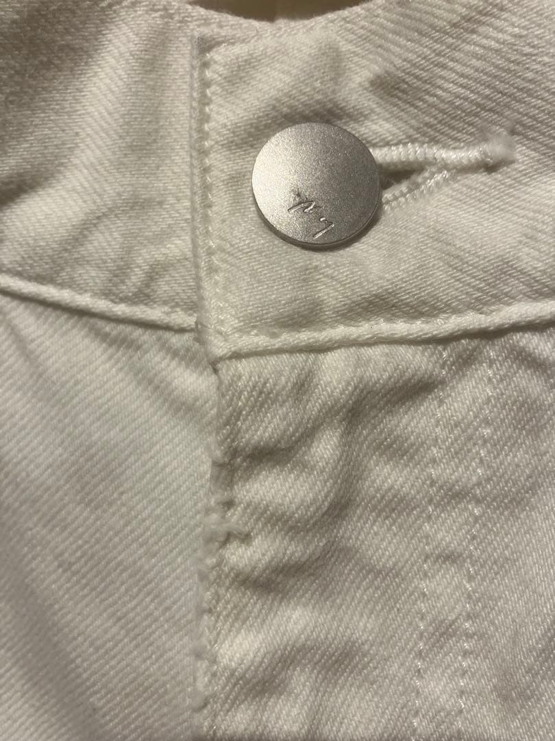 パンツ ANCELLM DAMAGE WIDE 5P DENIM PANTS