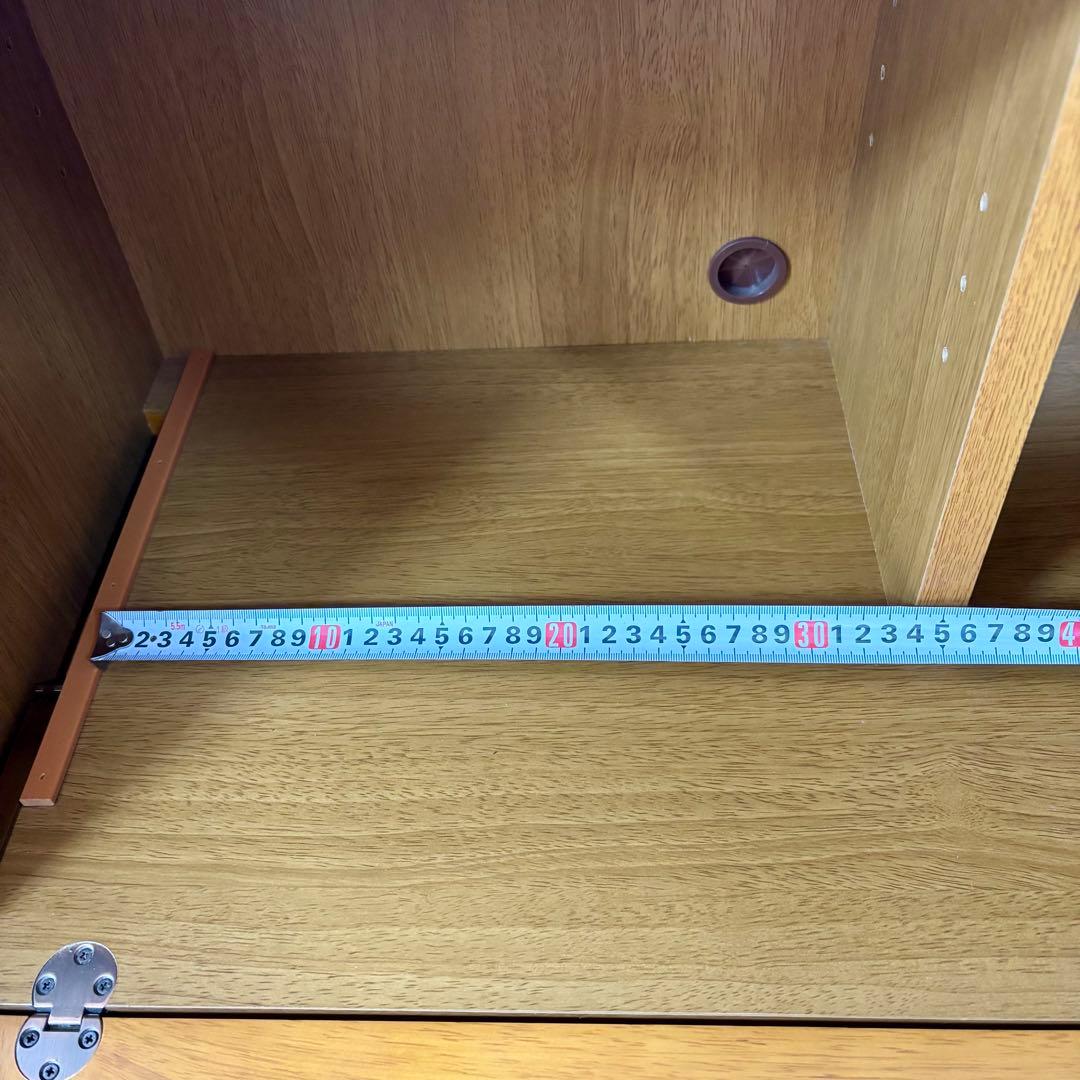 吉川木工 天然木 ライティングビューロー ライティングデスク 机