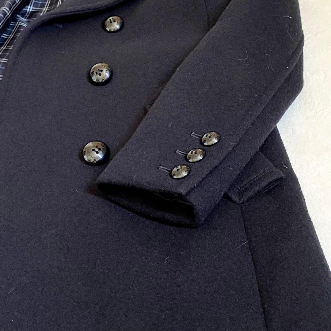 [最終価格]￼￼[未使用級]バーバリークレストブリッジ　ウールコート　ロング