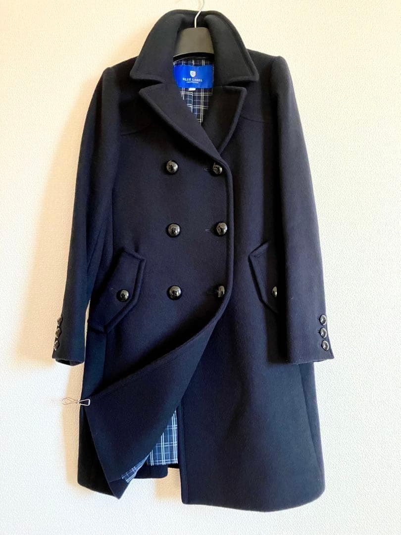 [最終価格]￼￼[未使用級]バーバリークレストブリッジ　ウールコート　ロング