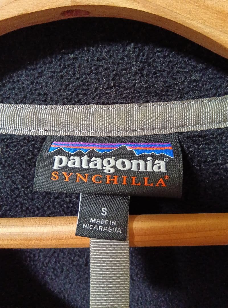 Patagonia シンチラ スナップT プルオーバー ブラック size S