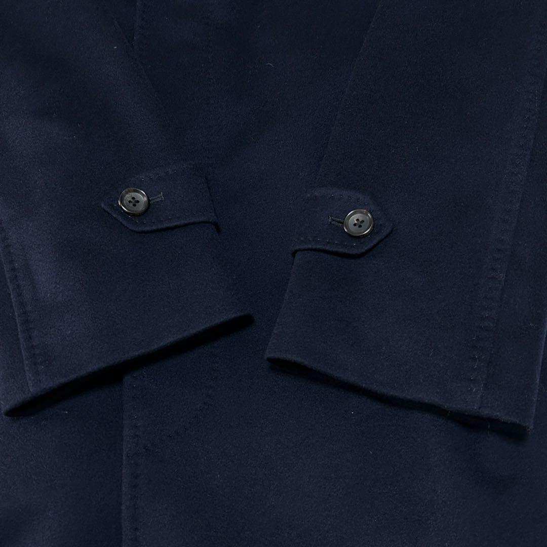 美品ダーバン22万 ロロピアーナ カシミヤ ステンカラーコートLチェスターコート