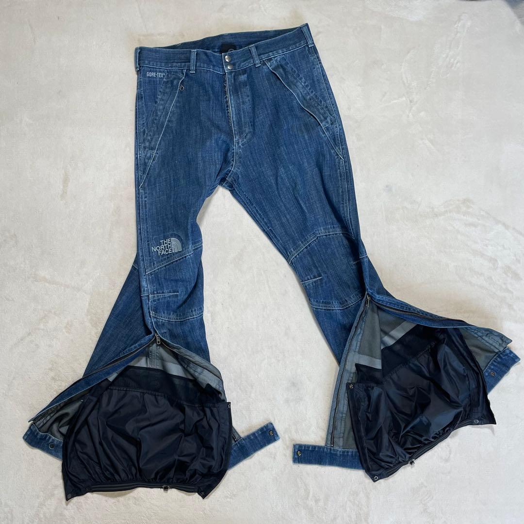 【激レア　オリジナル品】　岡山デニム　ノースフェイス　GORE-TEX L