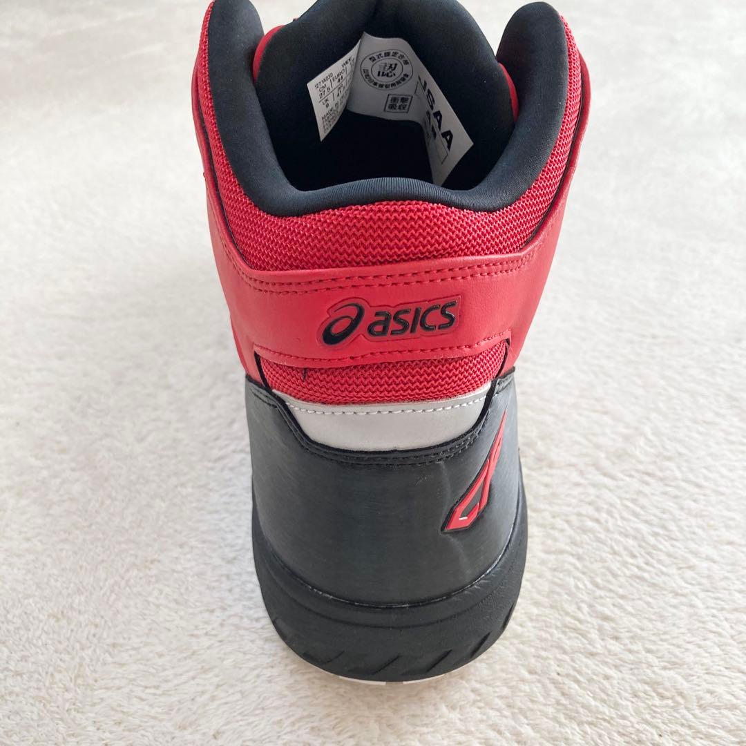 新品　アシックス 安全靴 ウィンジョブ CP304 BOA 27.5cm 赤黒