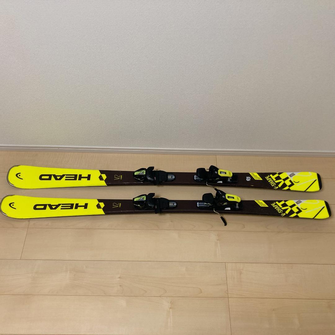 HEAD V-SHAPE LYT V2 スキー板 156cm ヘッド イエロー