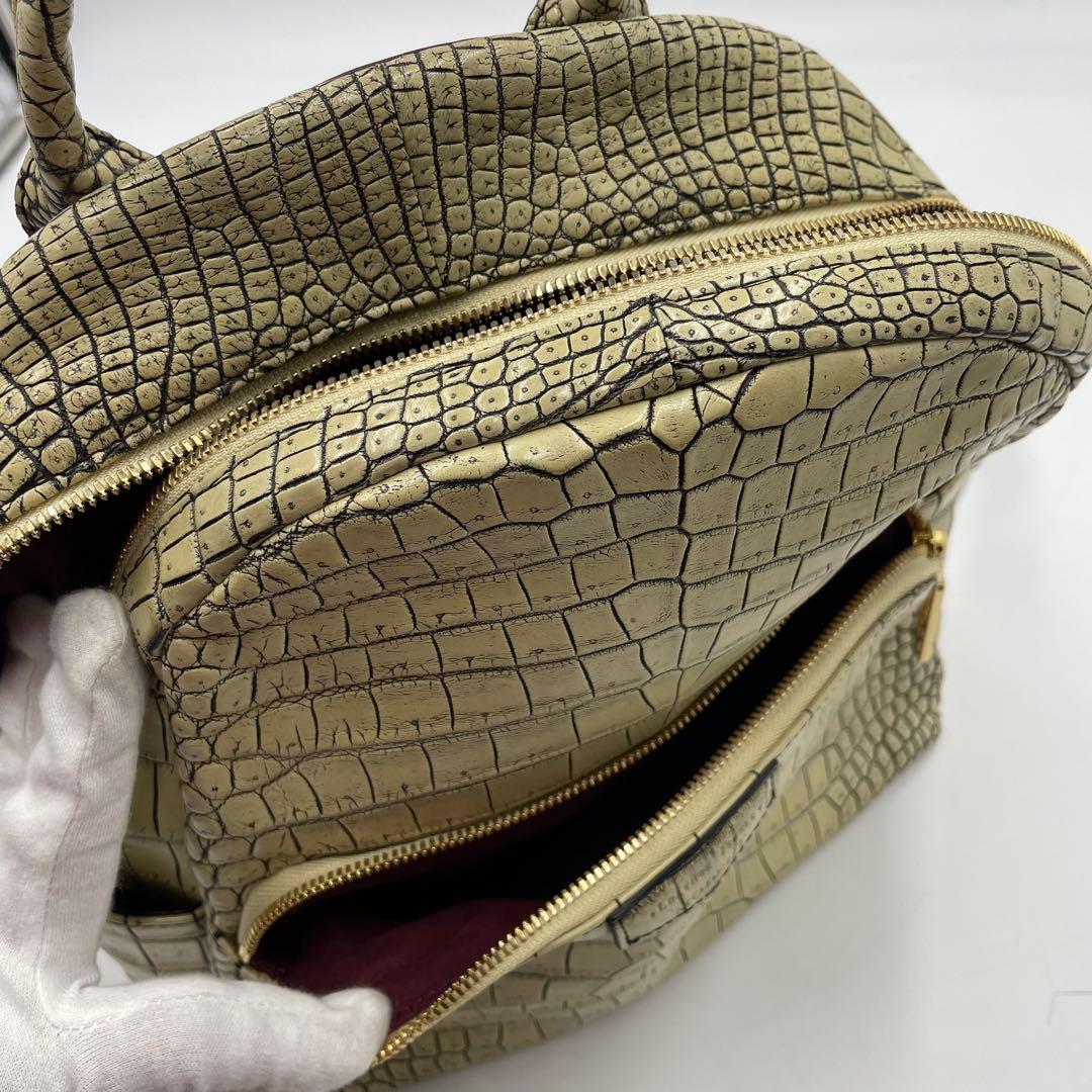 美品　LEATHER JEWELS MODEL-T JRA クロコダイル