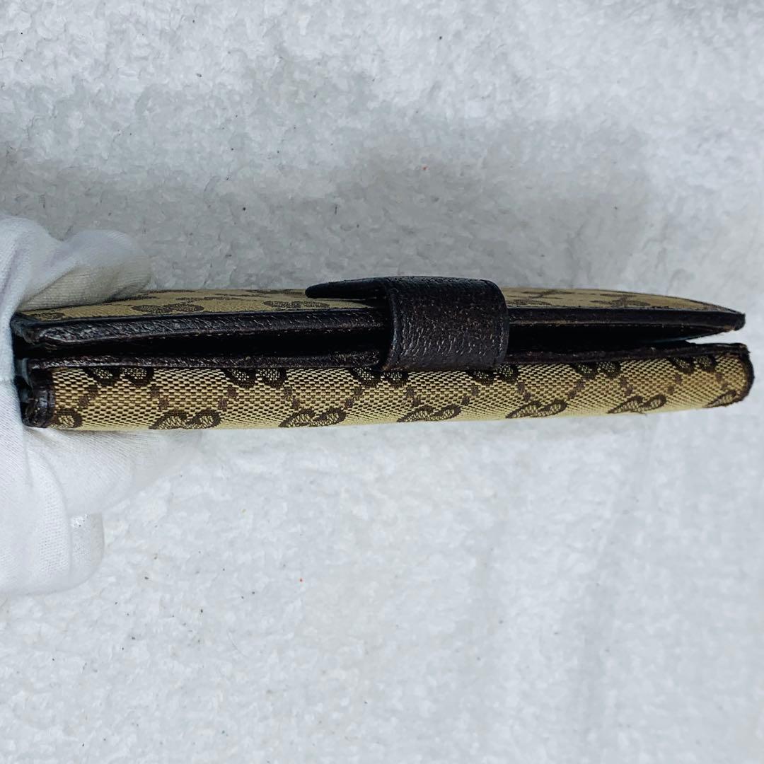 ⭐️GUCCI 財布 GGキャンパス 112715 総柄 ブラウン ウォレット