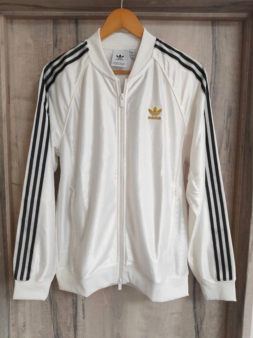 XL 新品 アディダス ジャージ トラックジャケット adidas 白 ホワイト