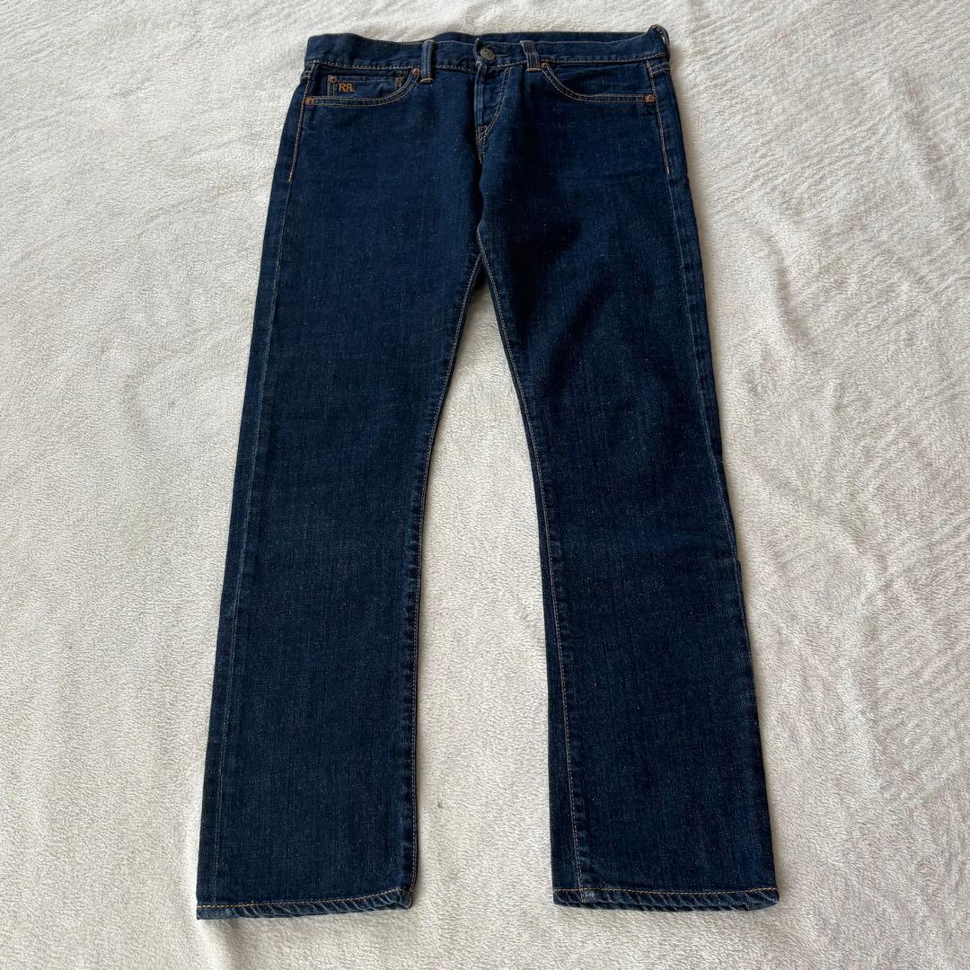 状態良好！RRL ストレッチ デニムパンツ w28 USA製