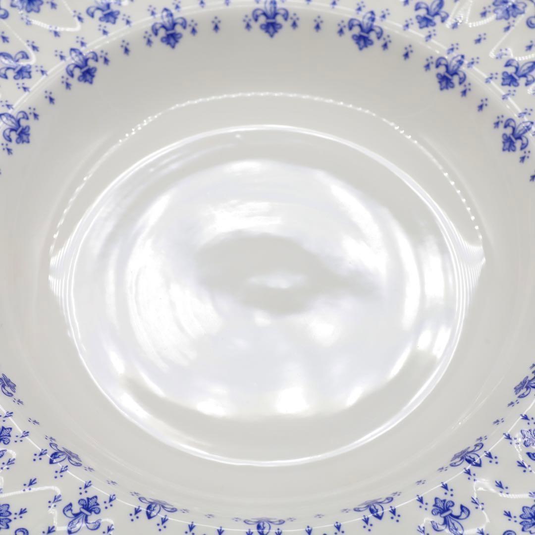 ぴ*ん様 スポード フルール・ド・リス 23.5cm ディーププレート 6枚セッ