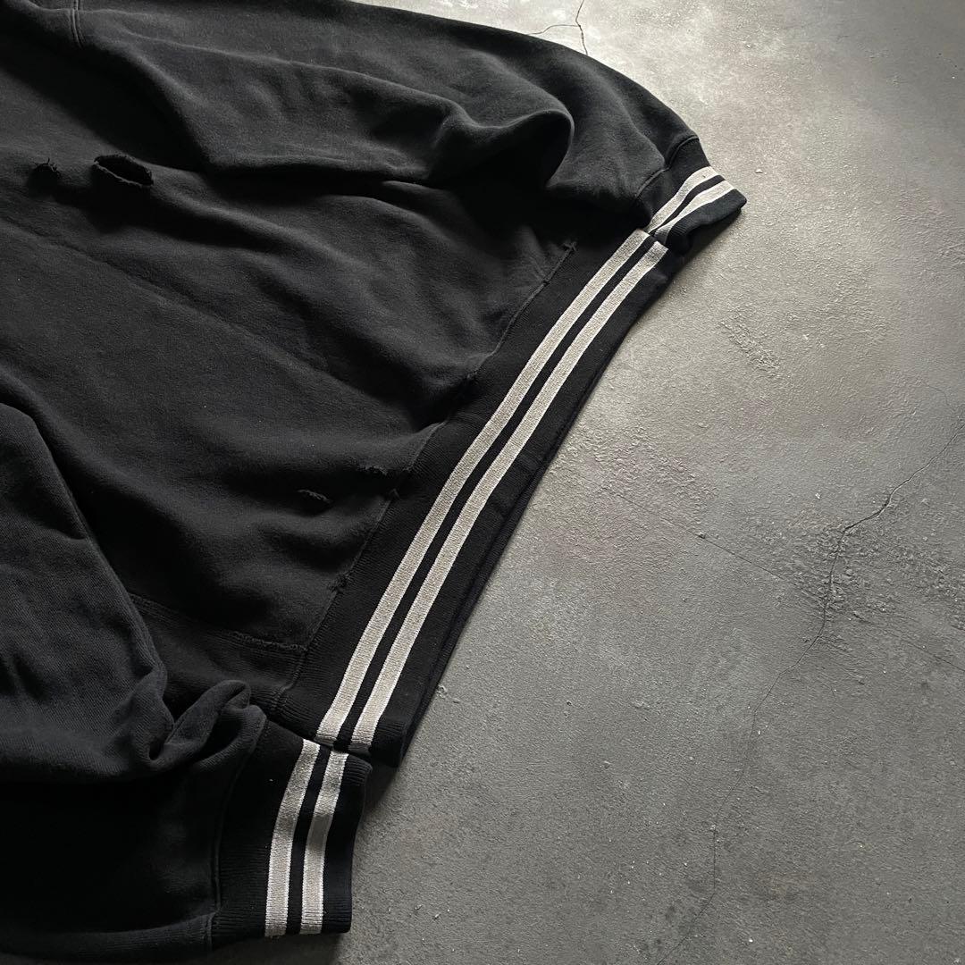 Reverse Weave”body paint“line“boro sweat