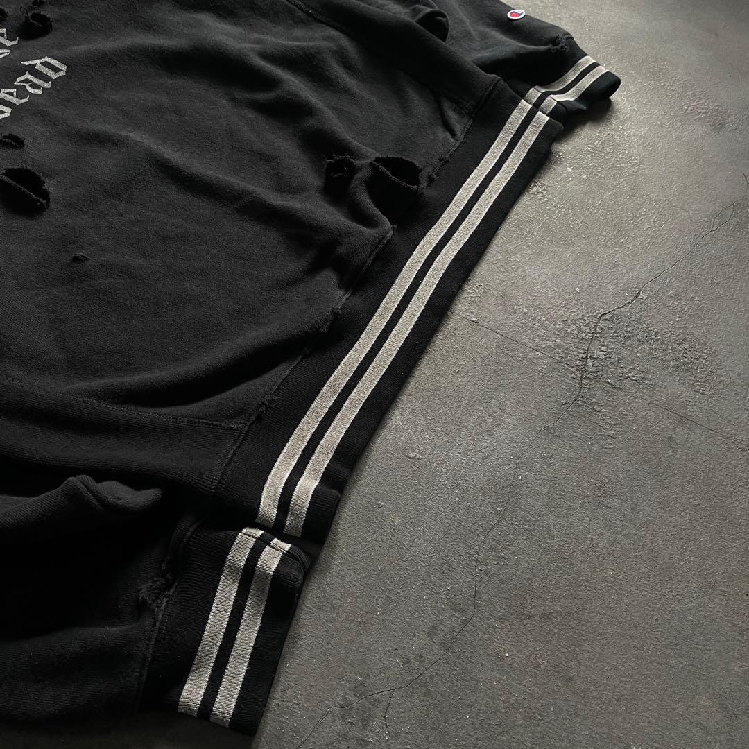 Reverse Weave”body paint“line“boro sweat