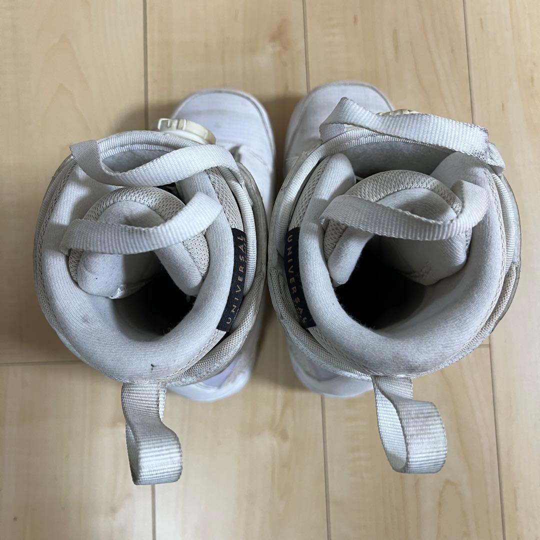 【即日発送】SALOMONスノボPEARL BOA WHITE 23.0cm