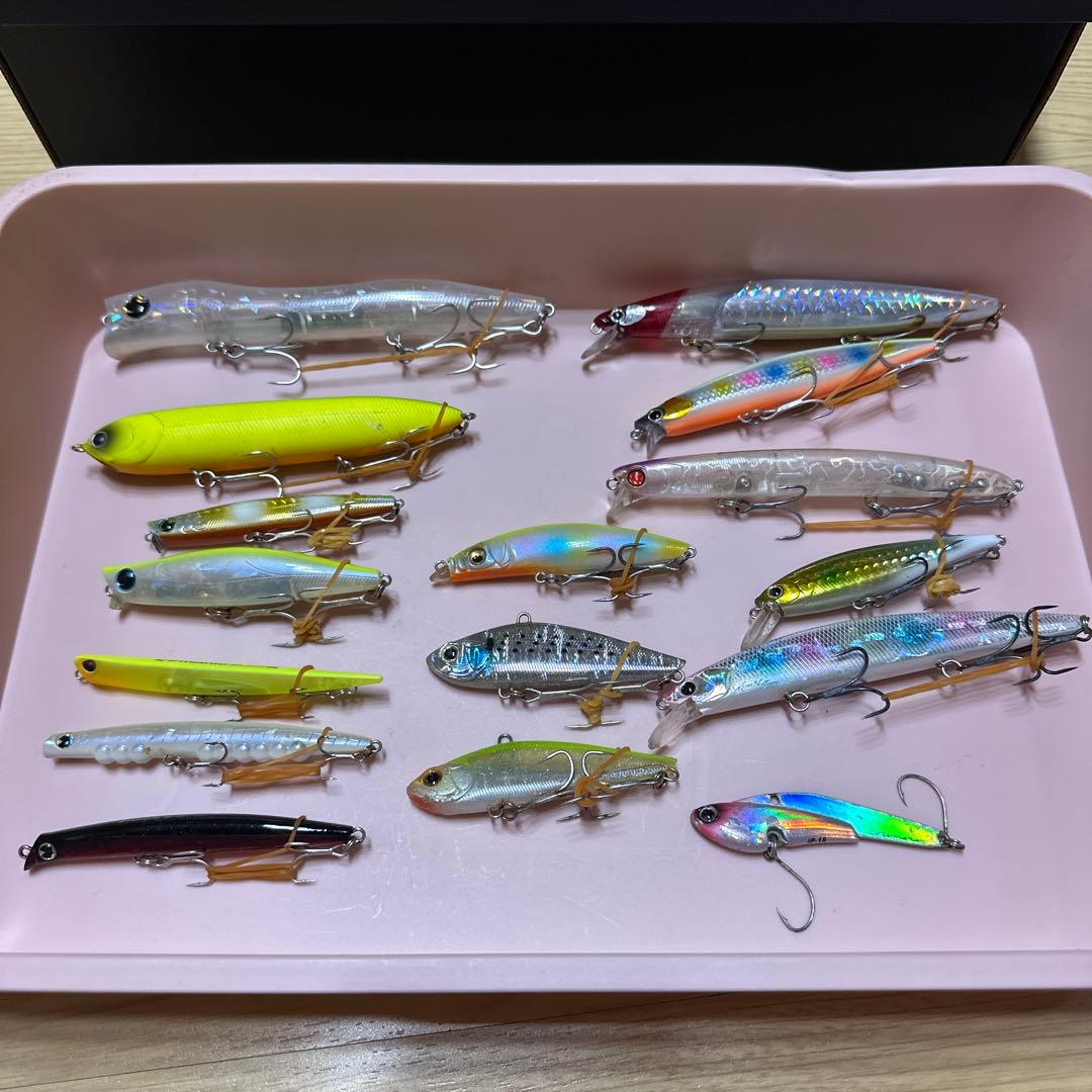 中古シーバスルアーまとめ売り