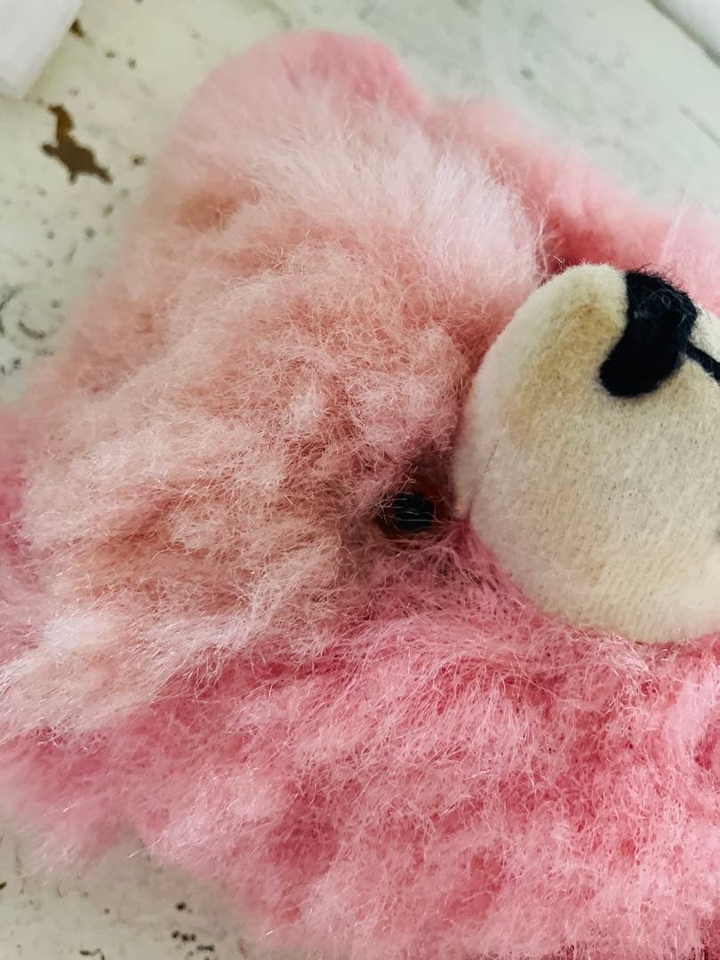 ୨୧‥∵ドイツ　ヴィンテージベア　 ピンクのベアちゃん‥‥୨୧