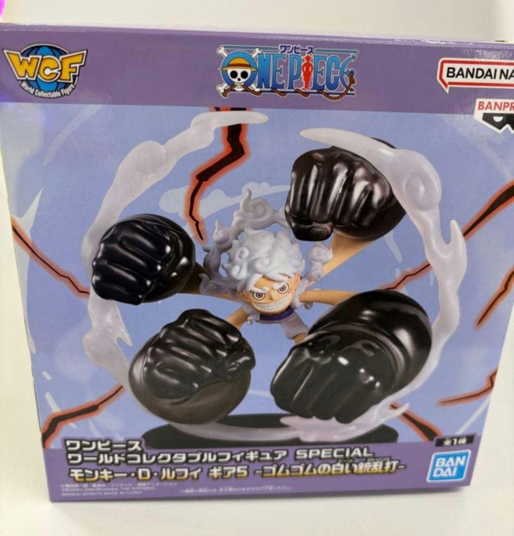 ワンピース』ワーコレspecialルフィ ギア5-ゴムゴムの白い銃乱打