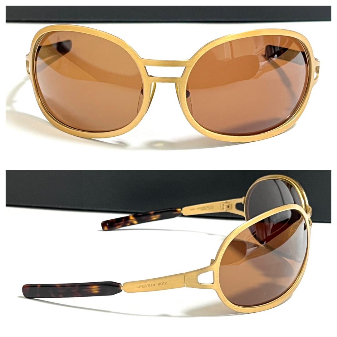 専用 クリスチャンロス サングラス 2700 ゴールド 激レア - メルカリ