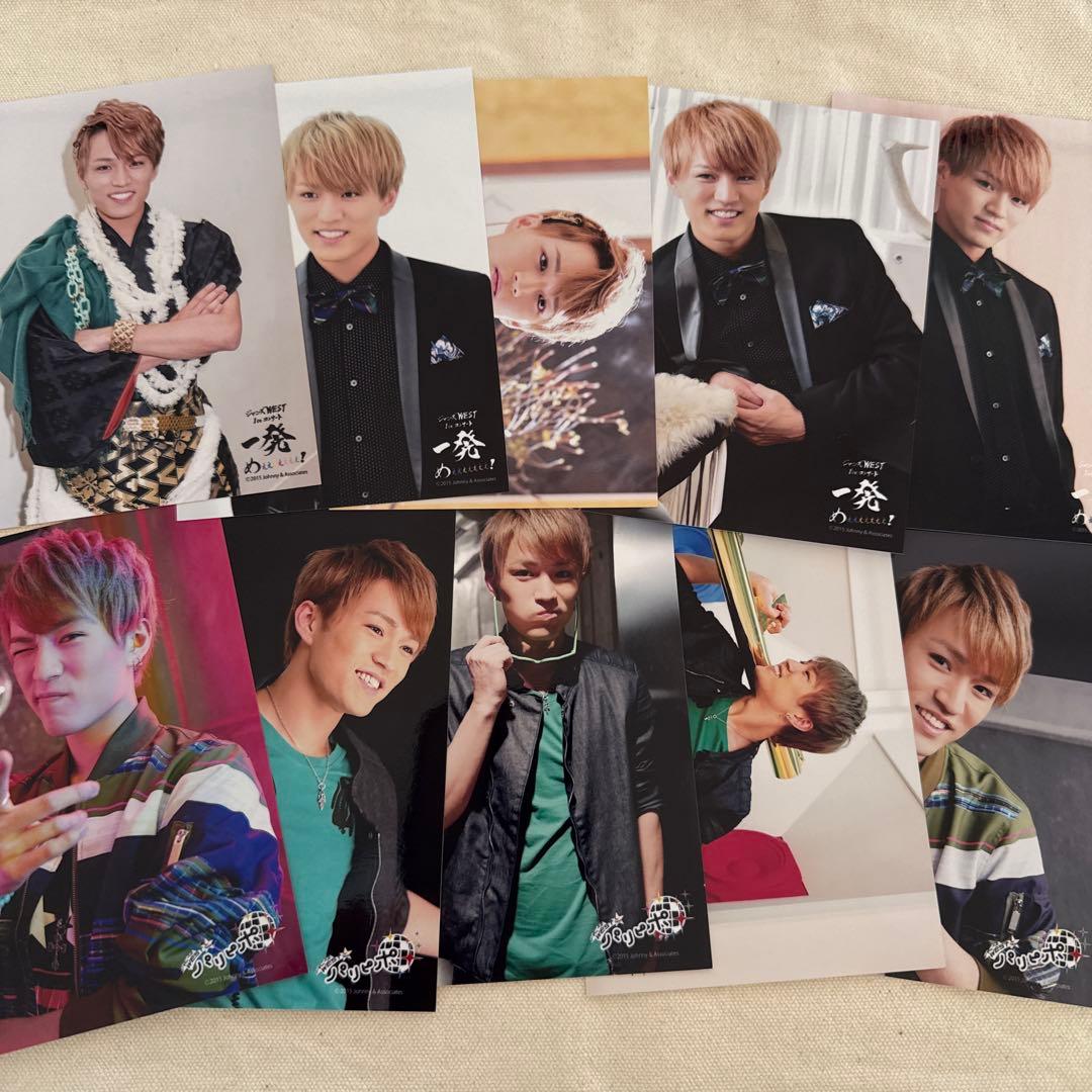 WEST. ジャニーズWEST 神山智洋 フォトセット 2種 10枚 - メルカリ