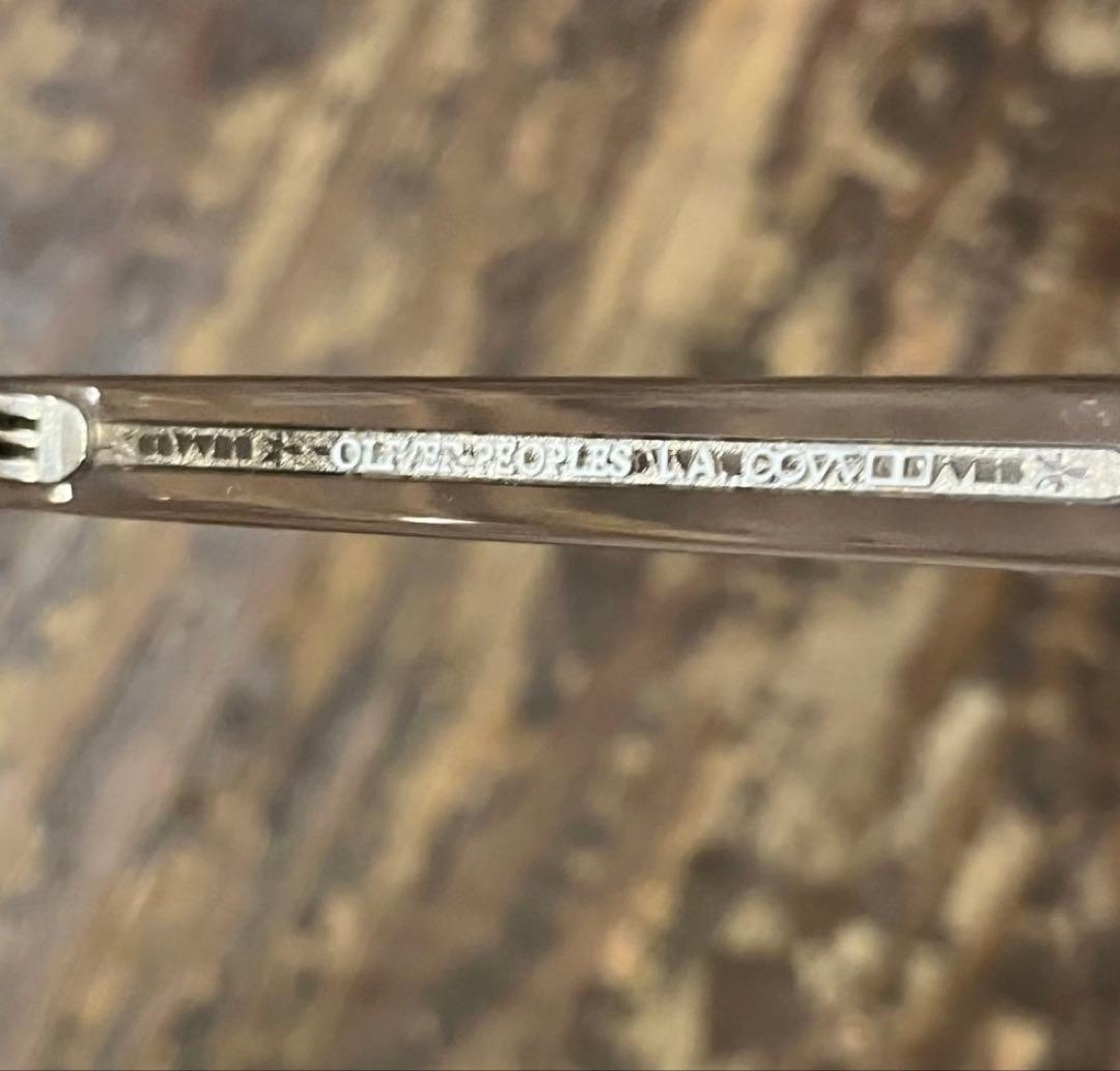 OLIVER PEOPLES Sheldrake クリア