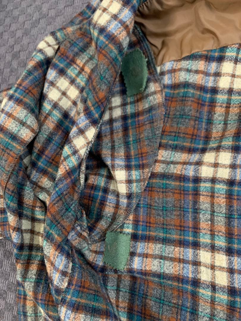 70s “PENDLETON” ボードシャツ 開襟 USA製 ブラウン2XL