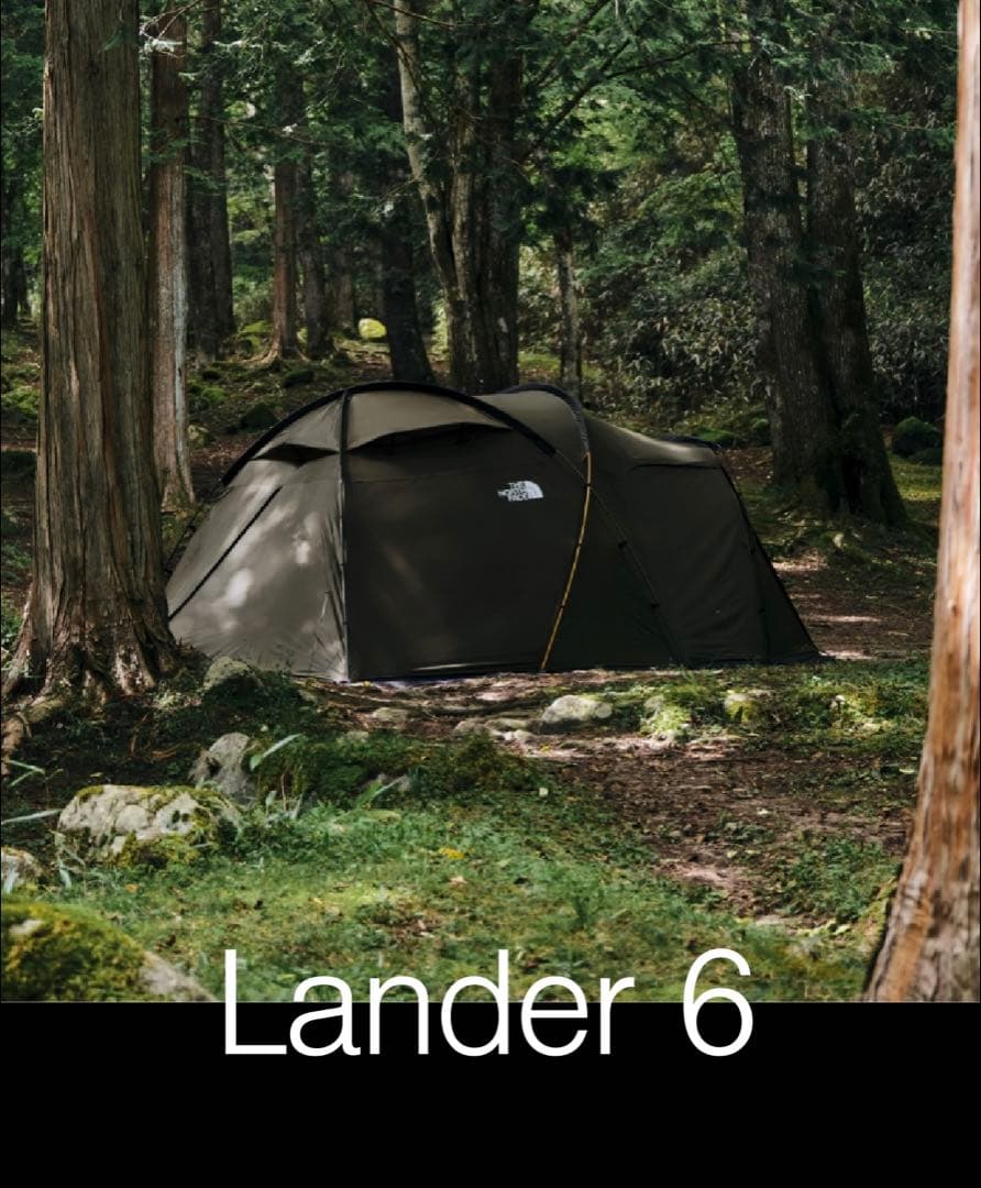 THE NORTH FACE Lander 6 ＊新品フットプリント付属