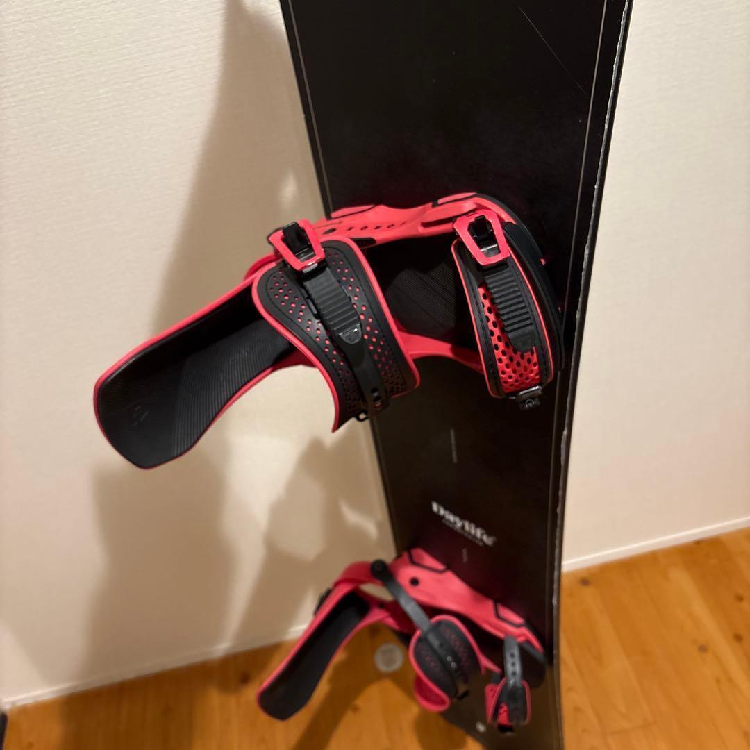 スノーボード2点セット scooterデイライフスラスターユニオンフォース