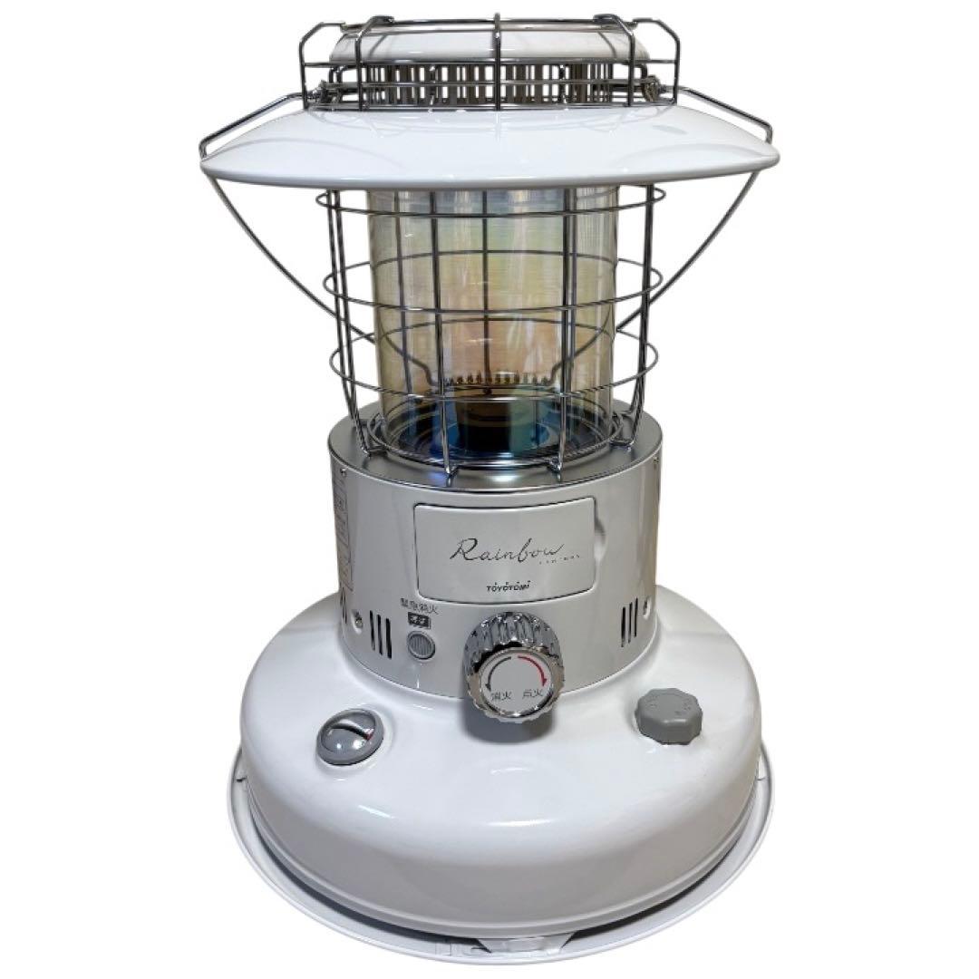 極美品 トヨトミ TOYOTOMI レインボー ストーブ RL-250 ホワイト