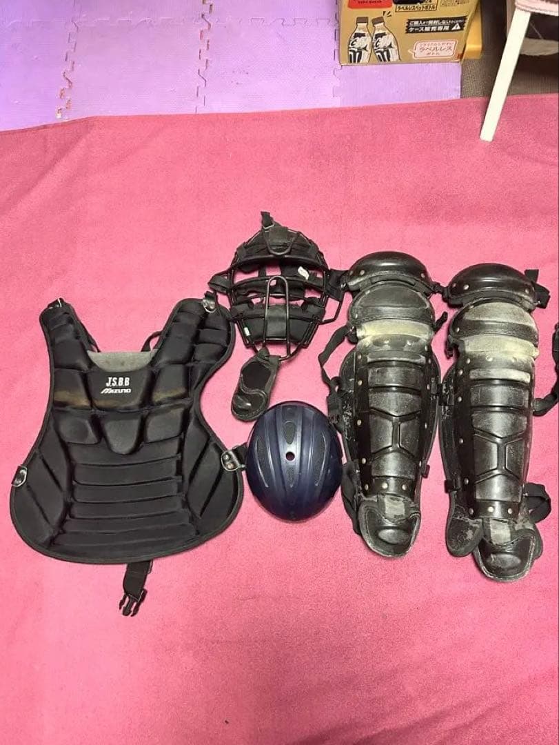 JSBB 軟式用　キャッチャー防具セット