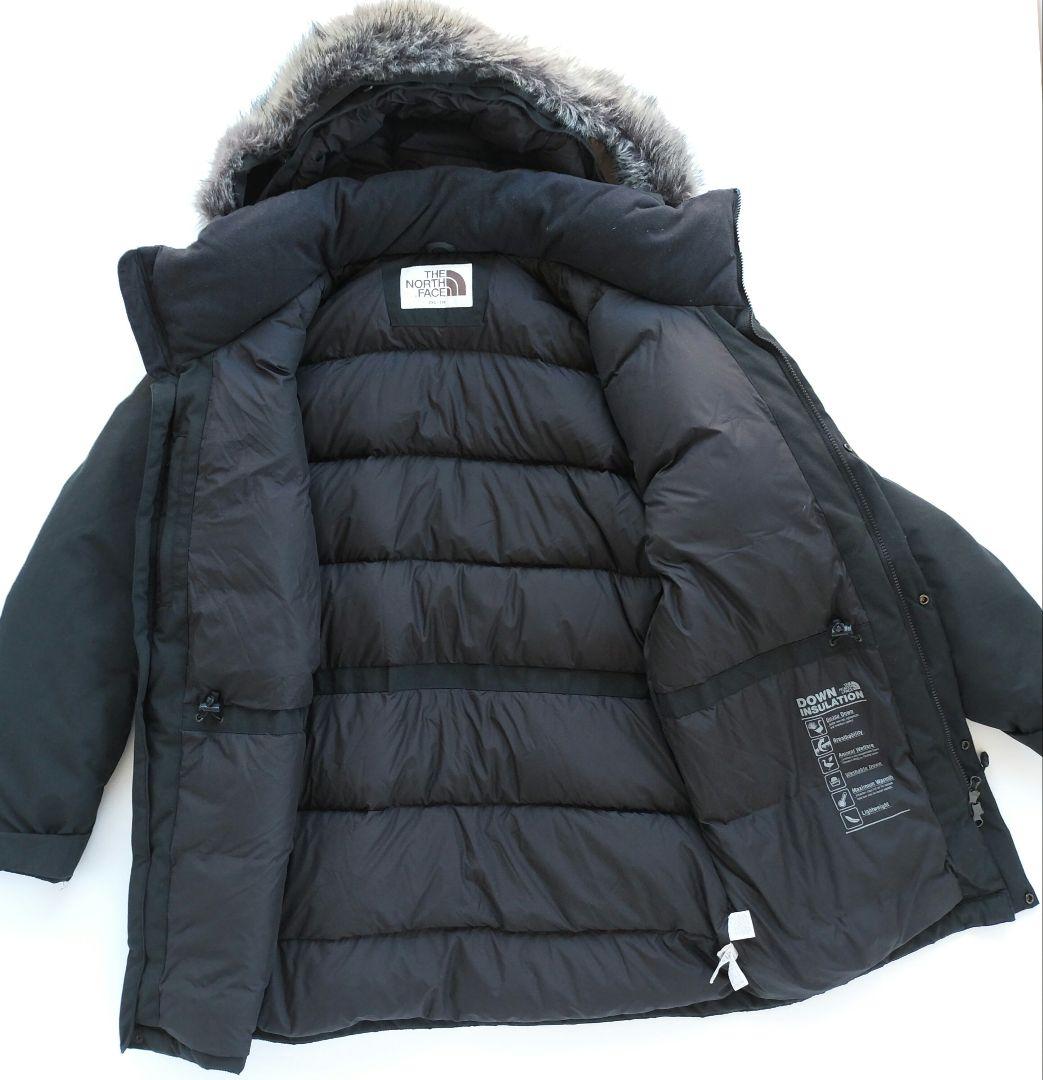ノースフェイス ホワイトレーベル ダウンジャケット ブラック【2XL】