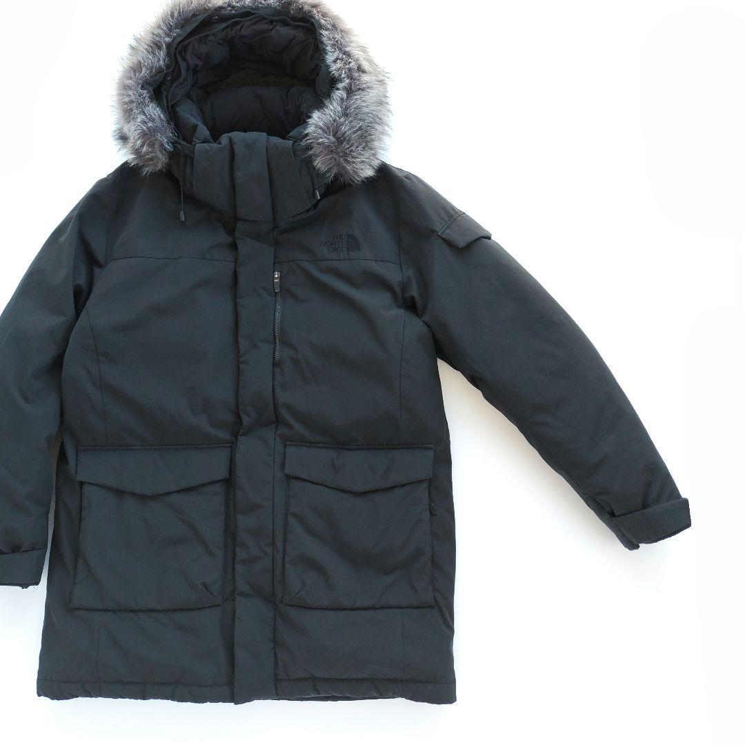 ノースフェイス ホワイトレーベル ダウンジャケット ブラック【2XL】