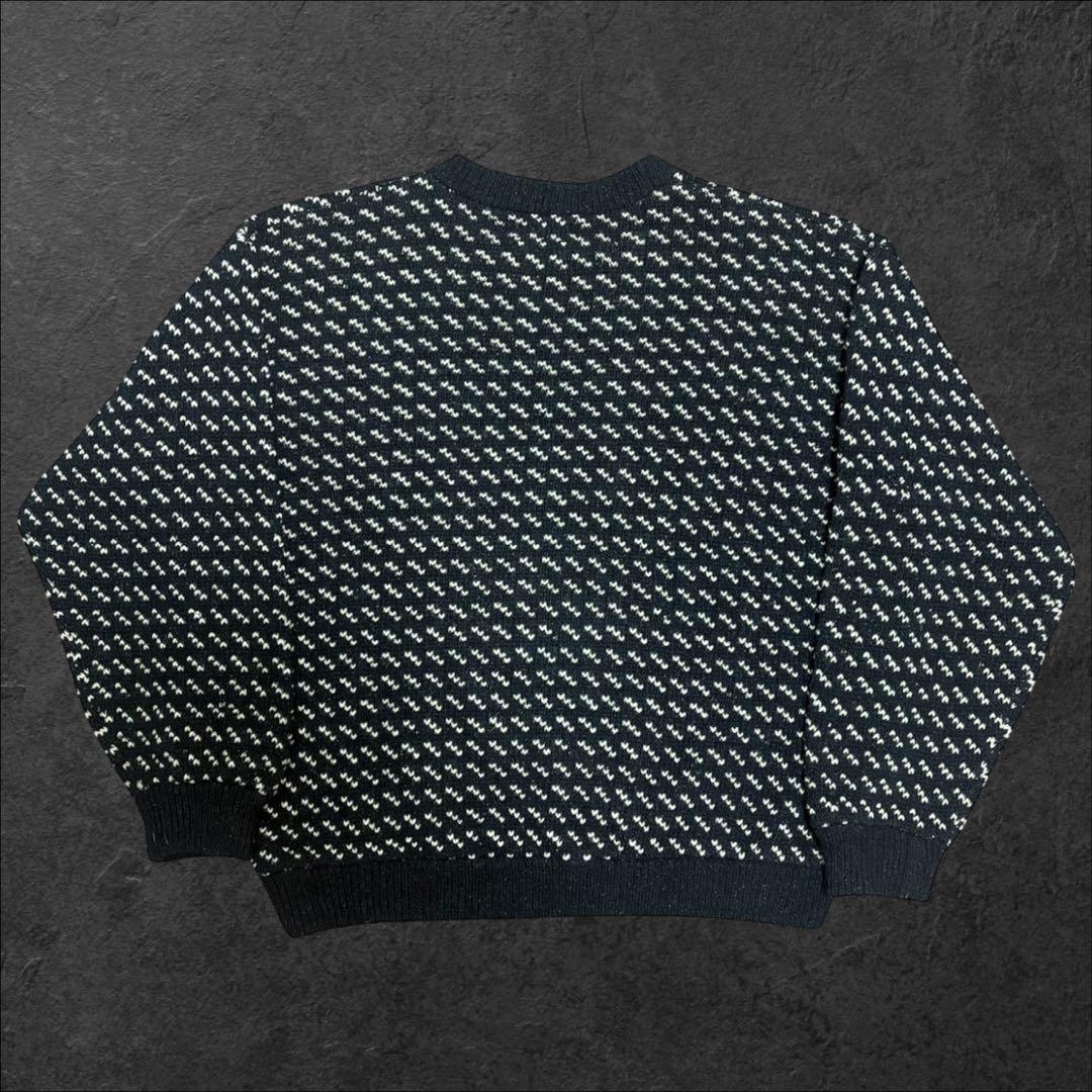 な*ぐ様 【初売り】60s L.L.Bean バーズアイニット 筆記体タグ TM