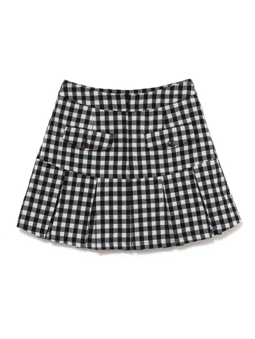 andmary Mia check skirt　M コンビニ支払い❌