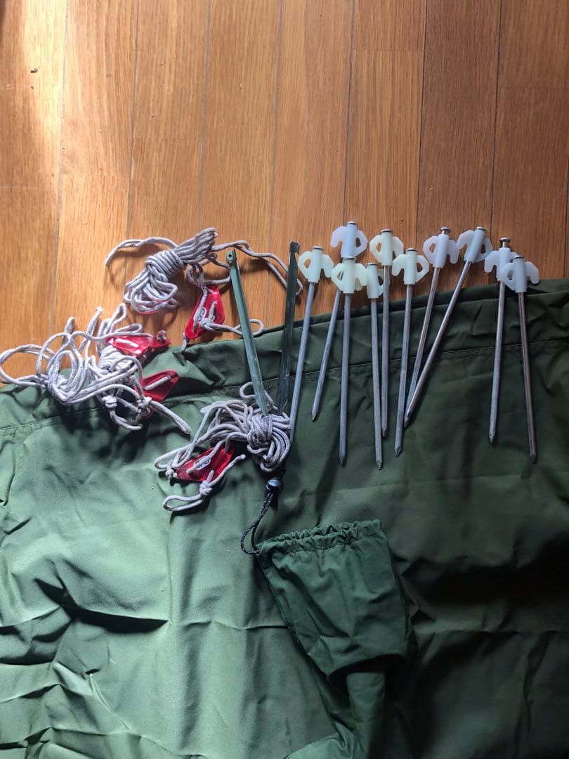 GO Glamping 軍幕パップテント➕前幕➕タープの3点セット【全てGo】