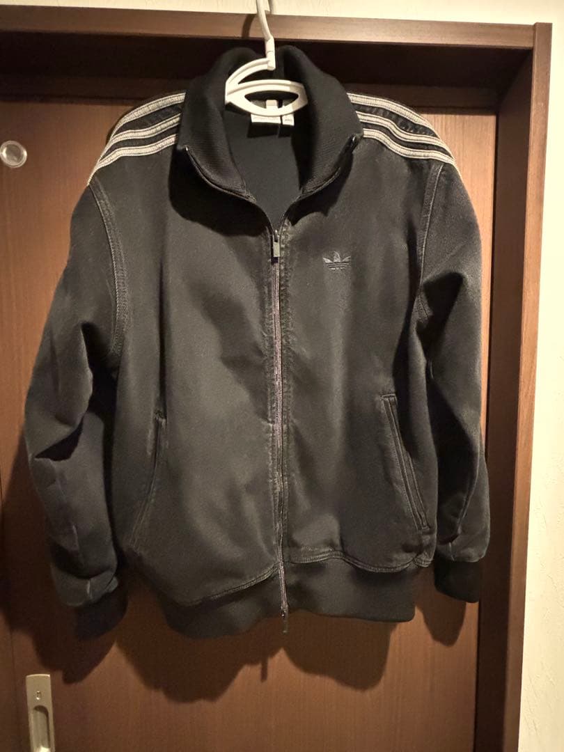 アディカラー デニム ファイヤーバード トラックトップ L