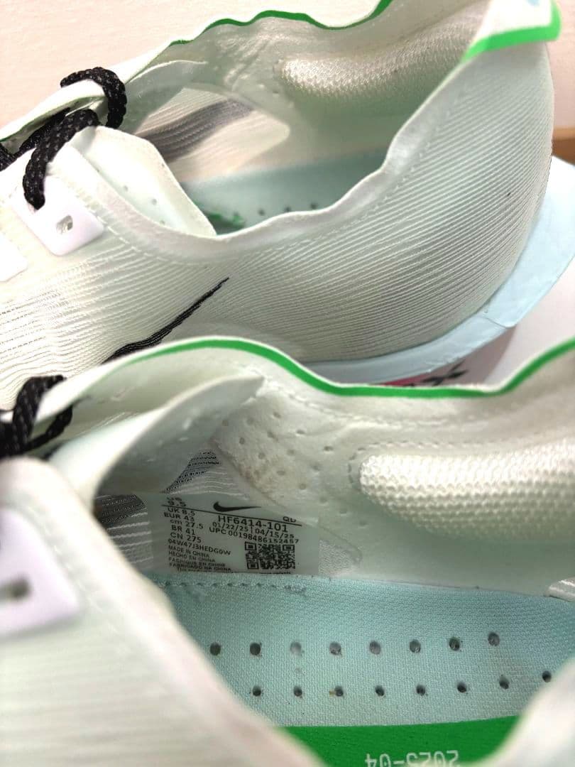 NIKE ZOOMX VAPORFLY NEXT％4 27.5cm