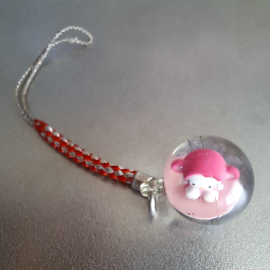 d*9様 ハローキティ　変身おサル　ウォーターボール　根付け