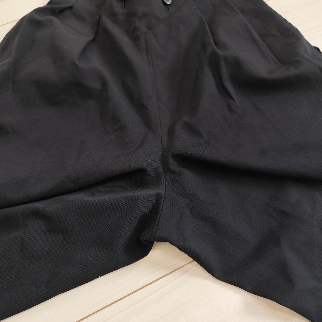 美品✨️Y's ヨウジヤマモト タックワイド サロペットパンツ ブラック