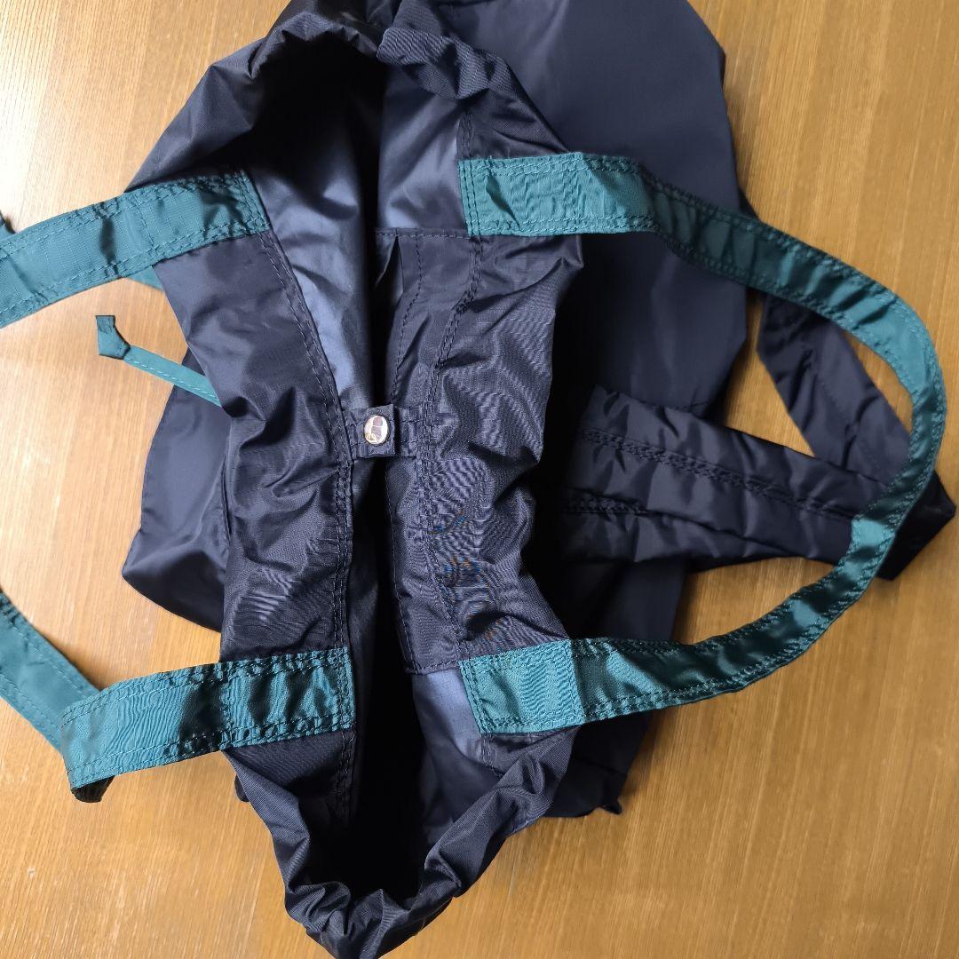 美品　TOKUKO 1er VOL 軽量　2way　リュック　ハンドバッグ　黒緑