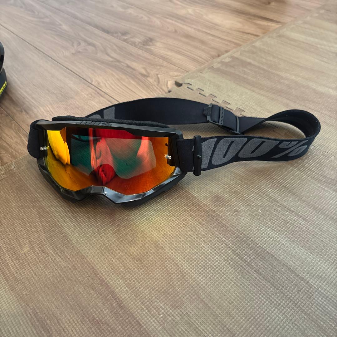 SHOEI VFX-WR ブラック ゴーグル付き