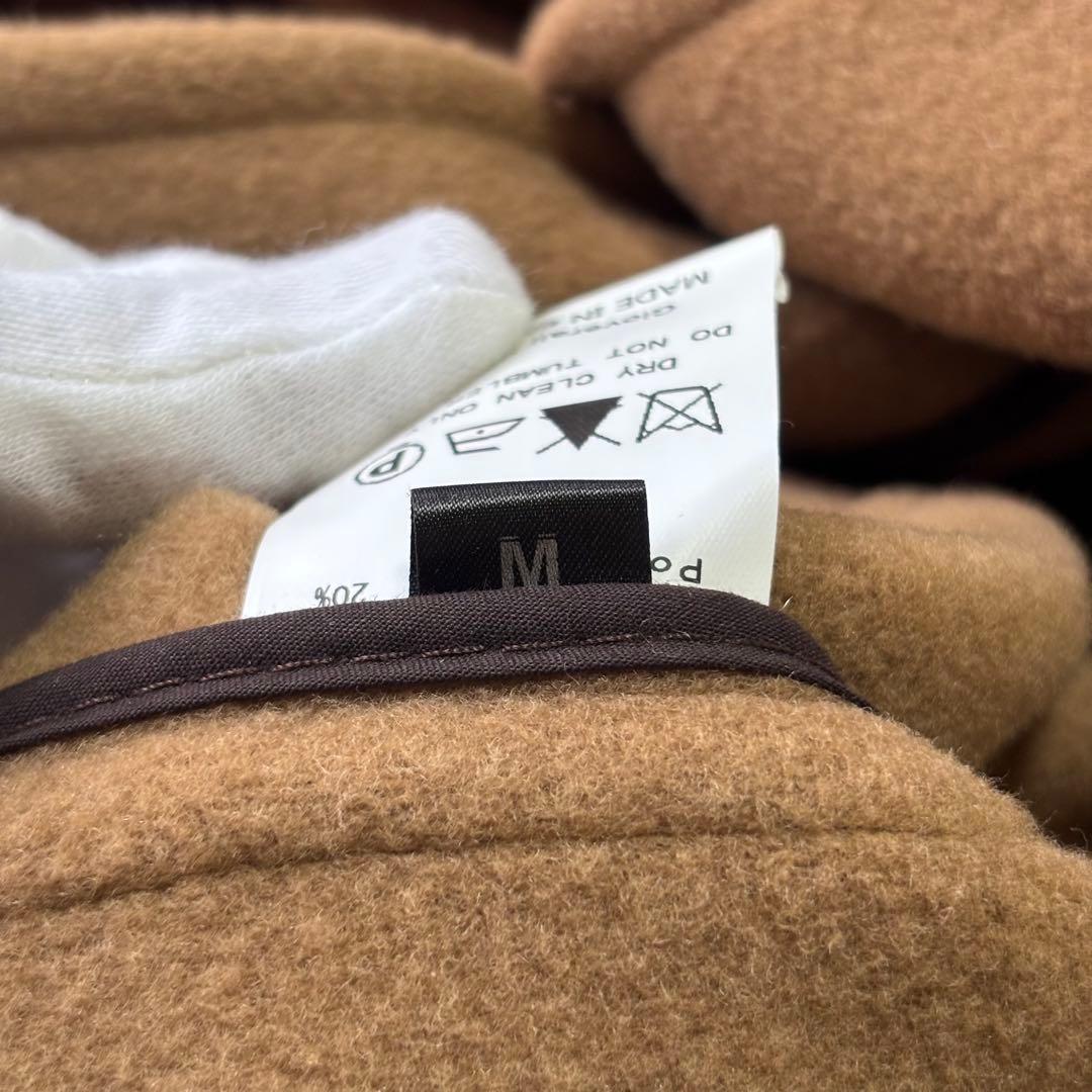 【極美品】ビームス別注 グローバーオール ダッフルコート キャメル 英国製 M