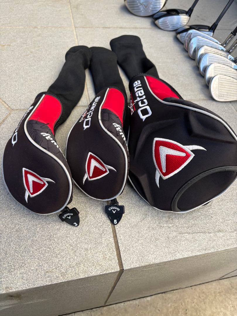 キャロウェイ ディアブロ エッジ ドライバー、ウッド、アイアンセット 右打ち9本